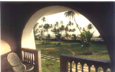 A room with a view Longuinhos Beach Resort Colva Beach Goa Rooms Restaurant 
